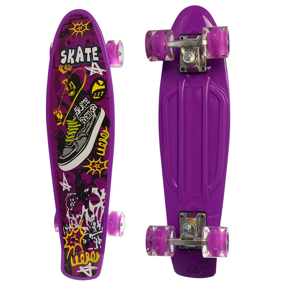 Скейт пенні борд Profi MS 0749-5 фіолетовий