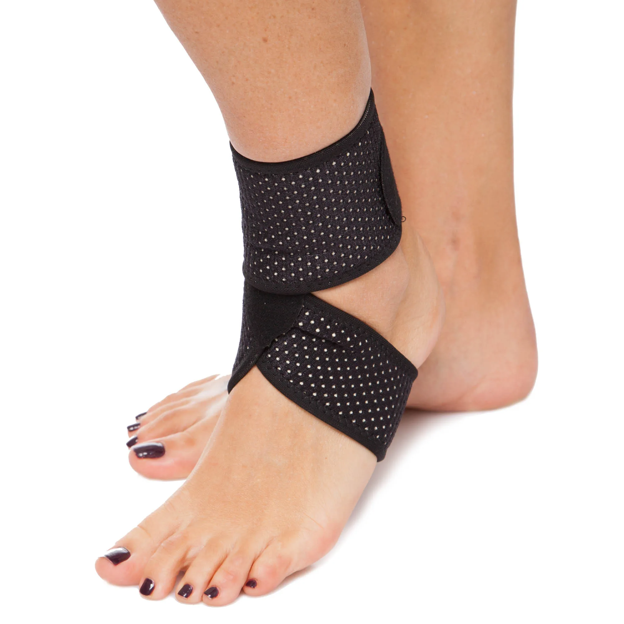 Бандаж на гомілковостоп еластичний GRANDE 1 шт чорний