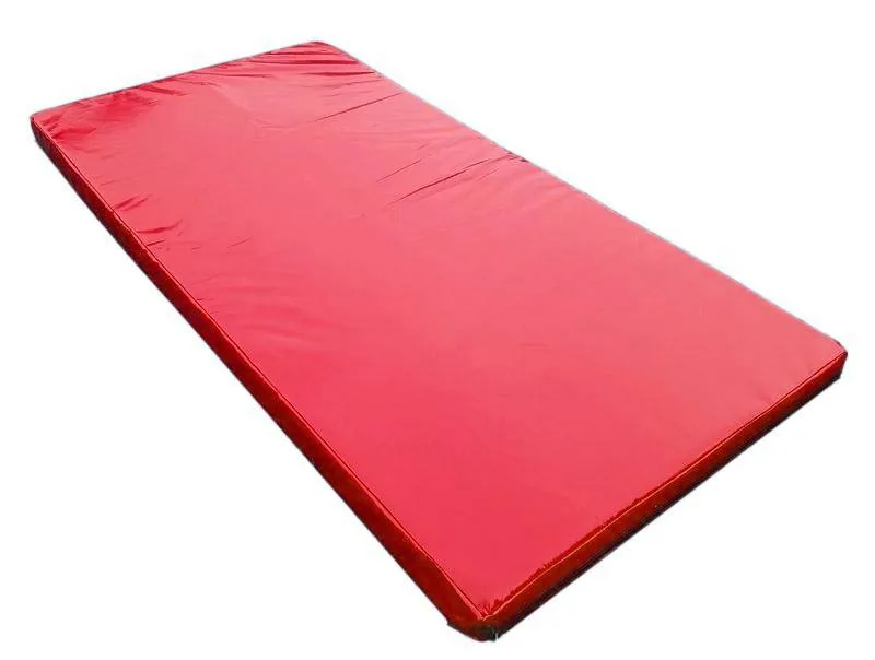 PVC Gymnastics Sports Mat 2 m x 1 m x 10 cm red
