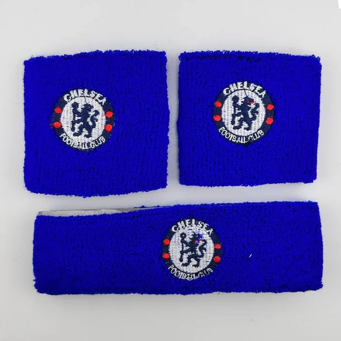 Набір напульсник та пов'язка на голову Chelsea