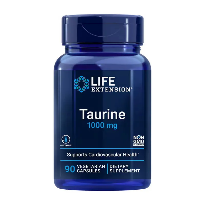 Taurine - 1000 мг 90 вег. Капсули