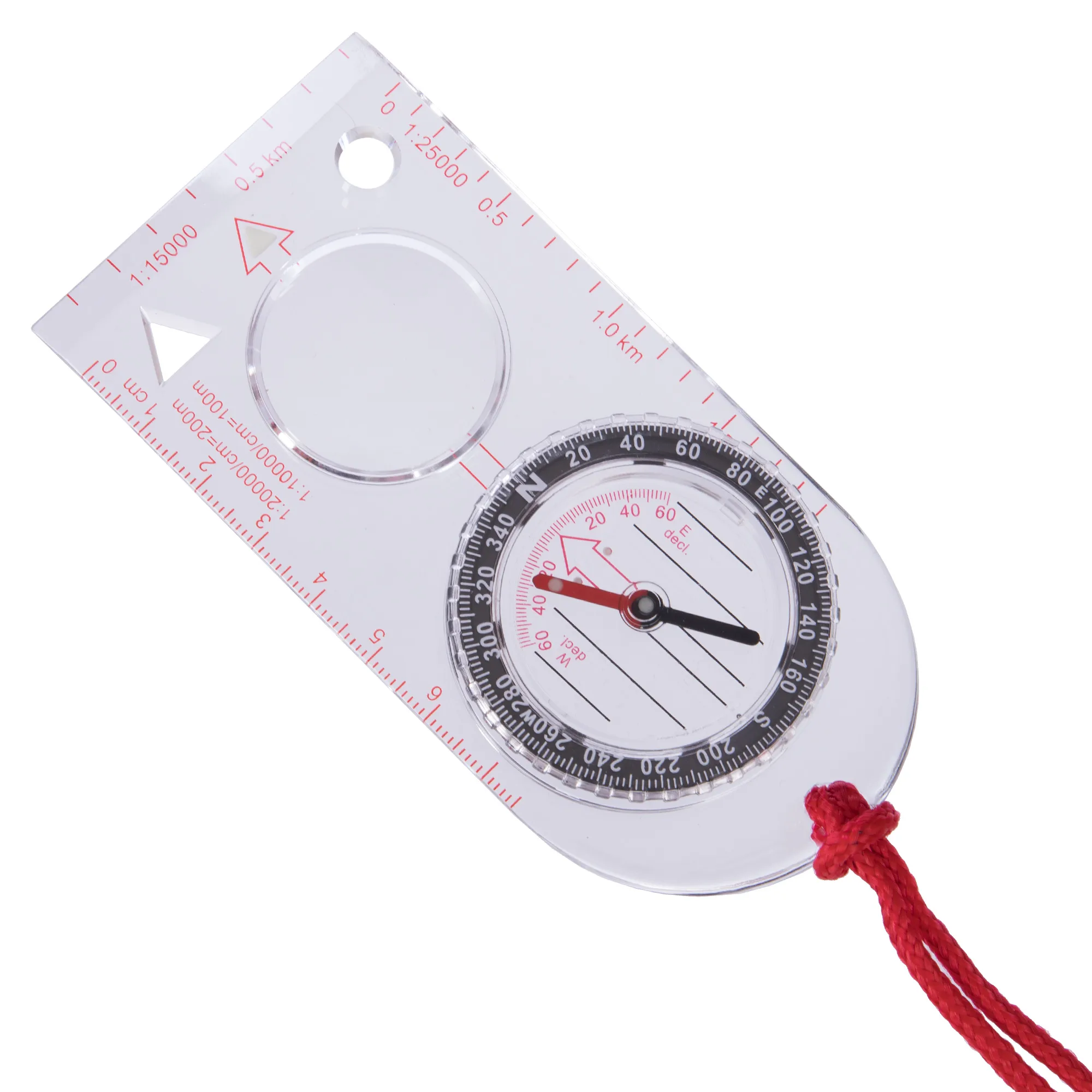 Компас рідинний планшетний - 115x55 мм