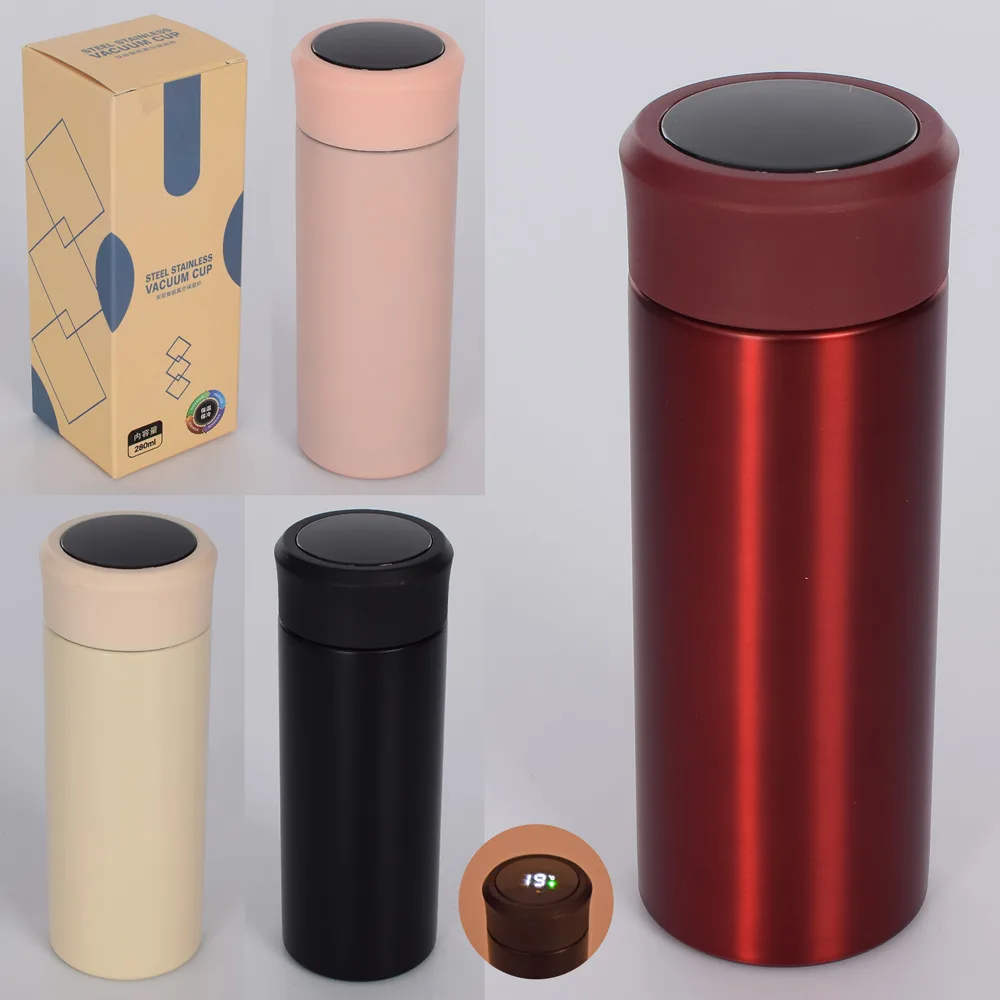 Термопляшка - 380 мл червоний