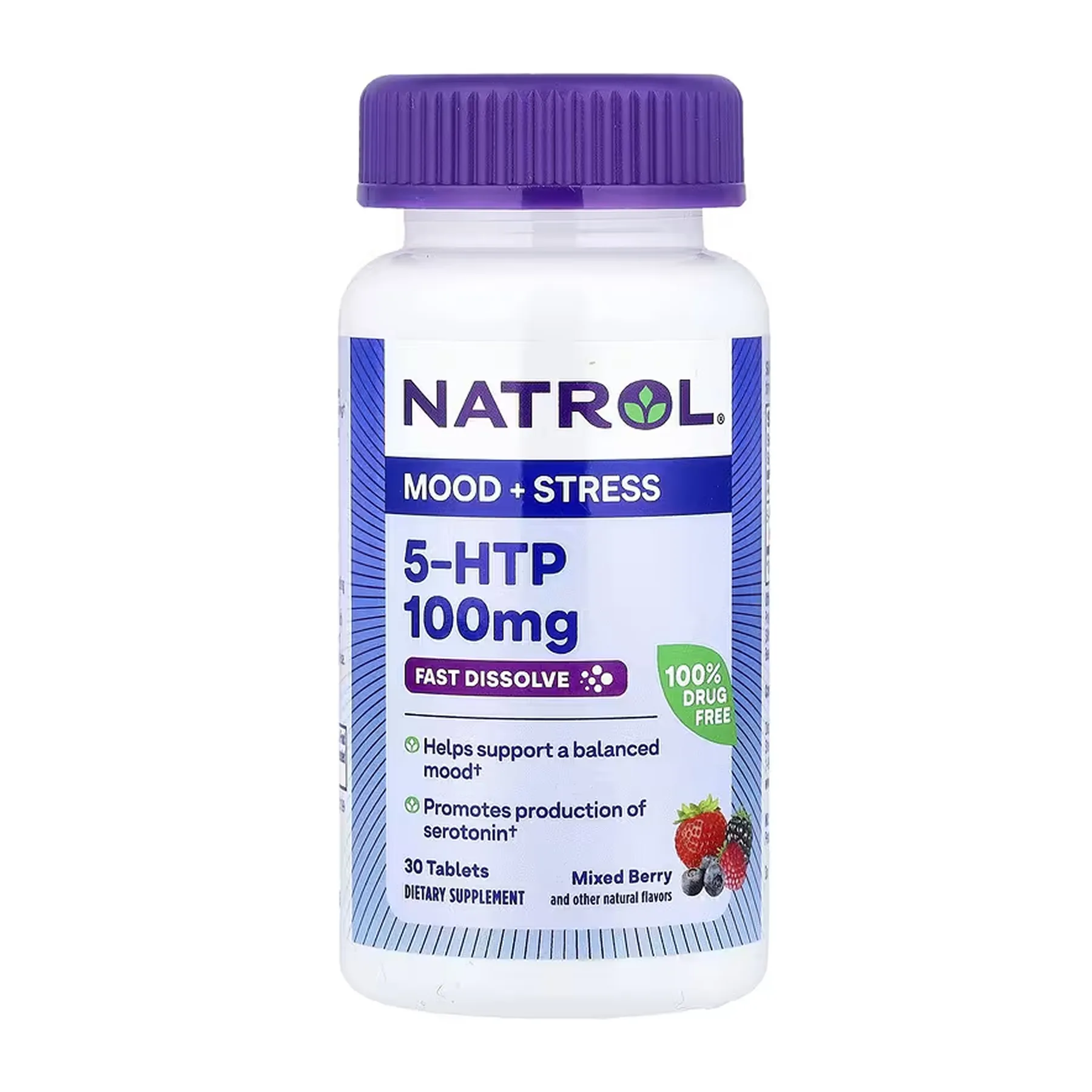 5-HTP 100 мг Fast Dissolve - 30 таблеток
