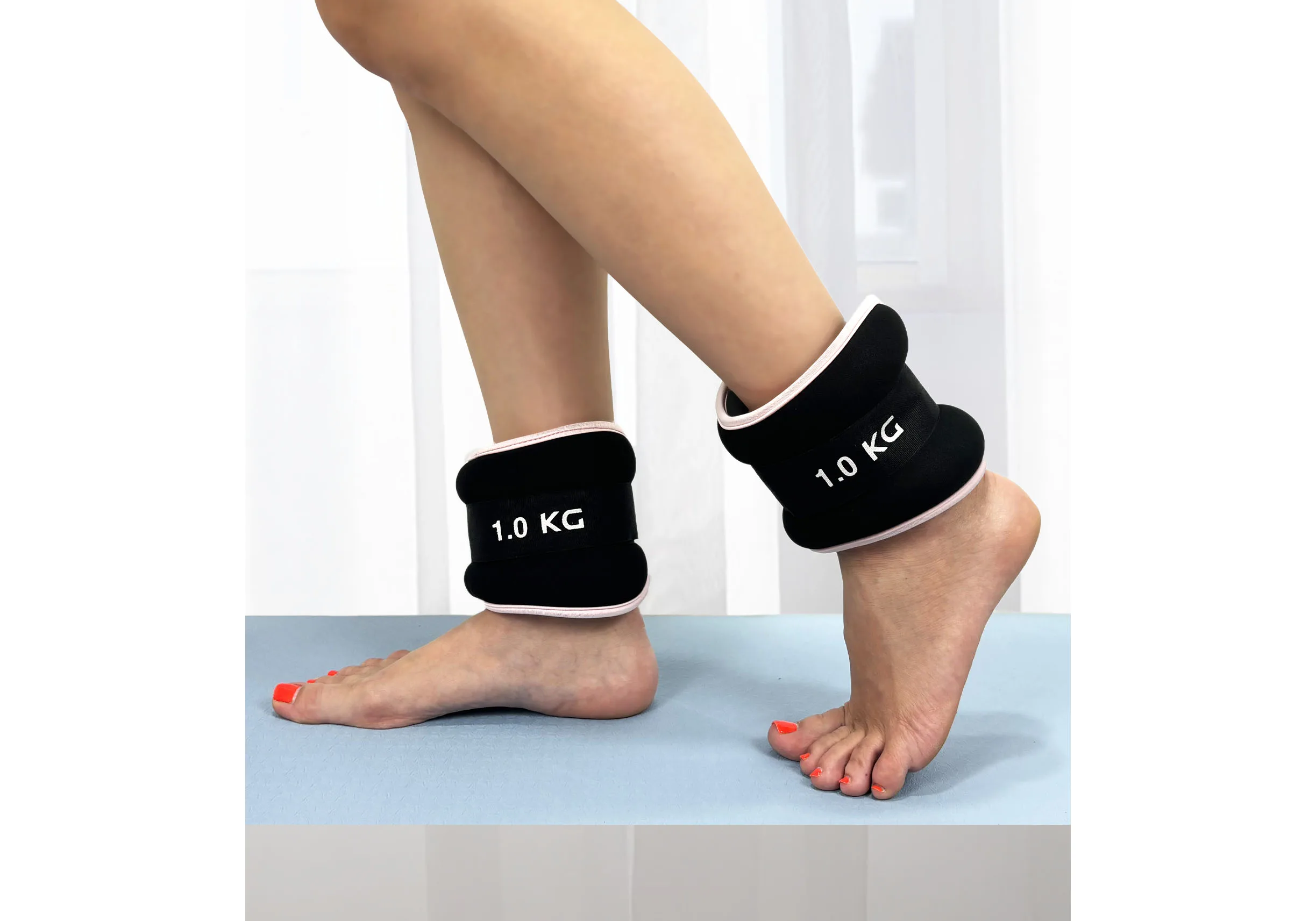 Обтяжувачі EasyFit Comfort 1 кг для ніг та рук з металом (пара)