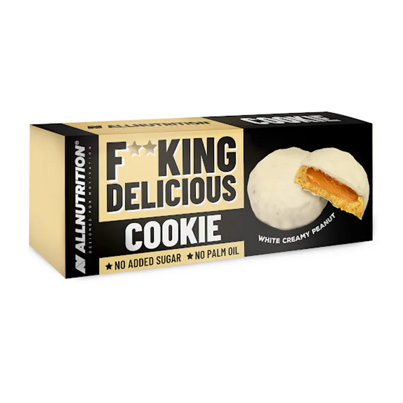 Fit King Delicious Cookie - 128 г білий кремовий арахіс
