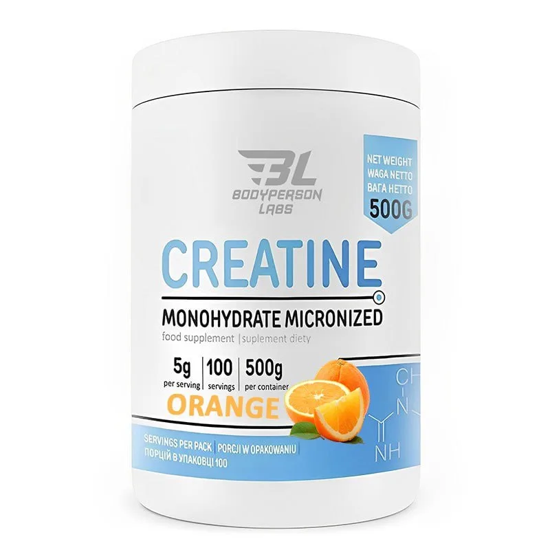 Creatine monohydrate - 500 г апельсин