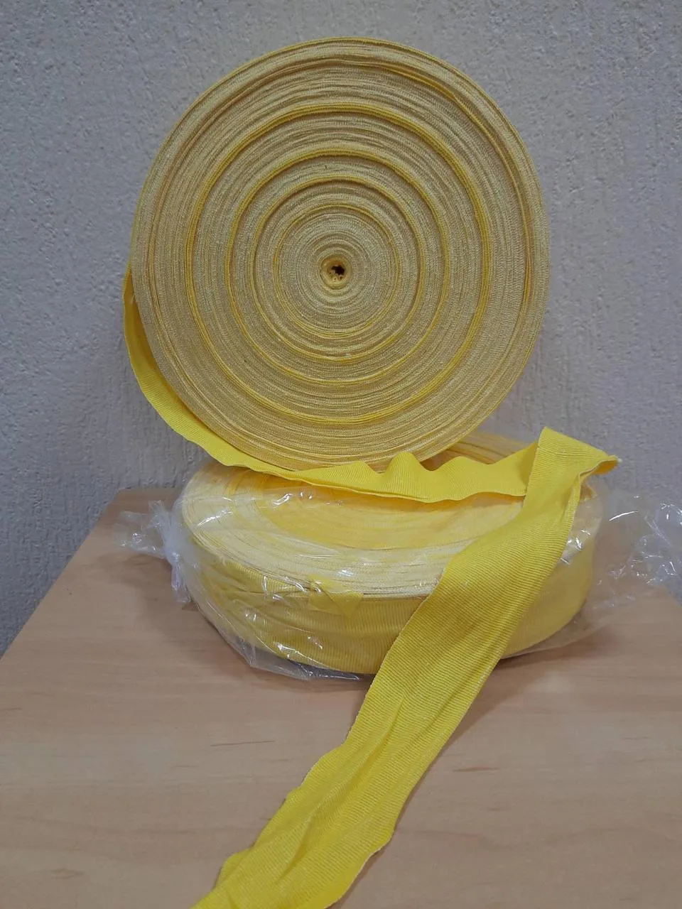 Бинтова стрічка для боксу PowerPlay жовта 100 м