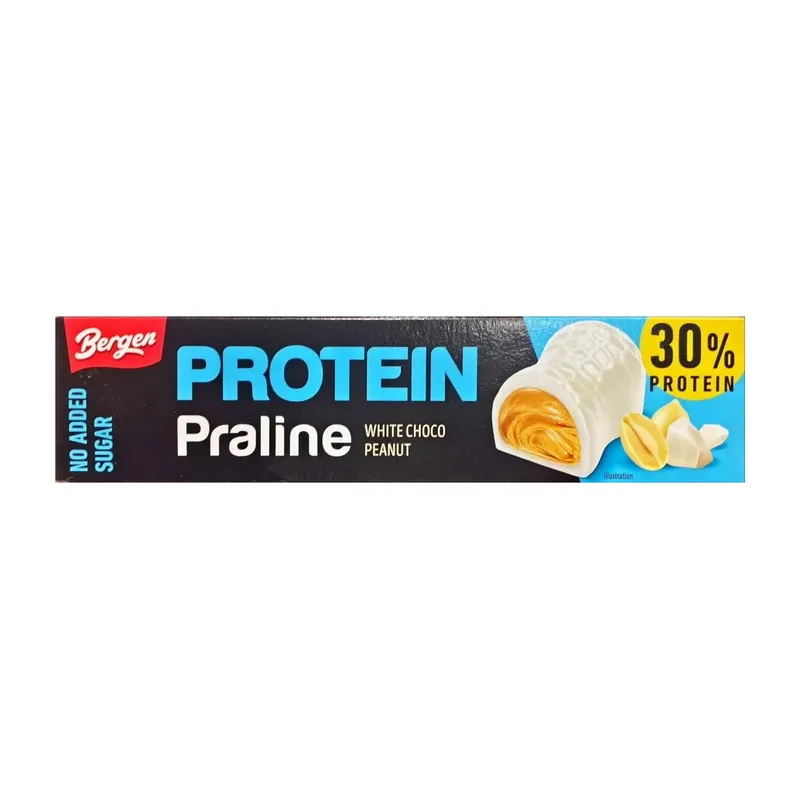 Protein Praline - 50 г Білий шоколад з горіхами