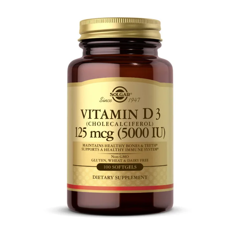 Vitamin D3 5000 IU - 100 софтгель