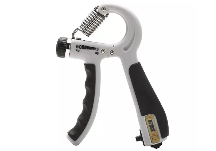 Еспандер кистьовий пружинний 5-60 кг EasyFit з лічильником