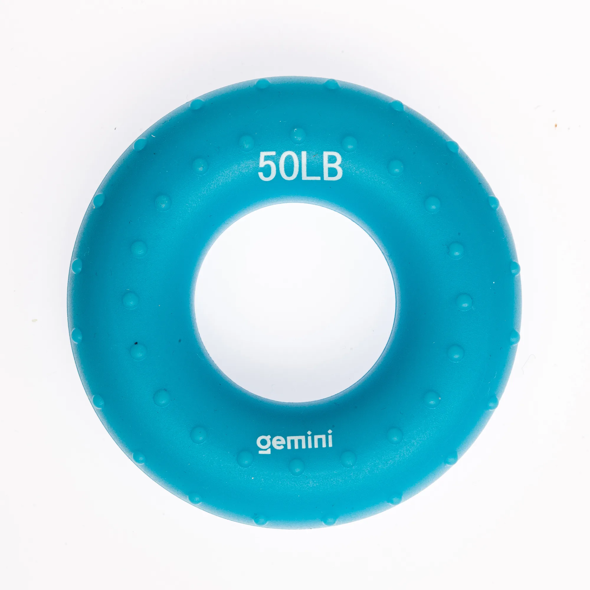 Еспандер кистьовий кільце силікон навантаження 22,5 кг синій - 8.5 см