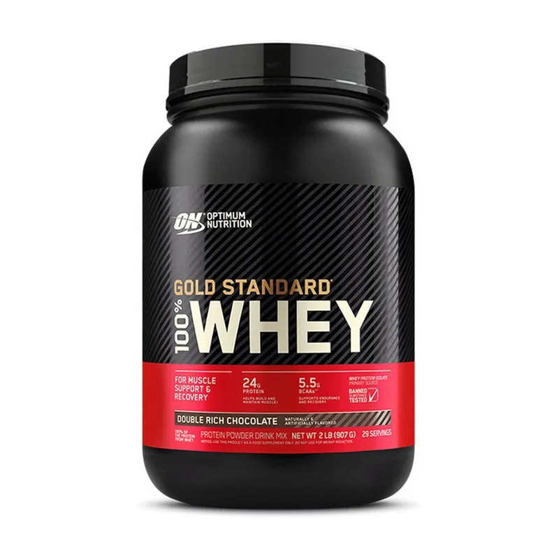 100% Whey Gold Standard - 909 г Рокі Роуд
