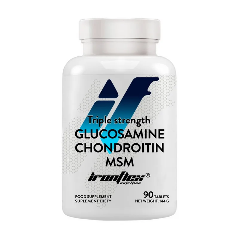 потрійної сили Glucosamine Chondroitin MSM - 90 таблеток