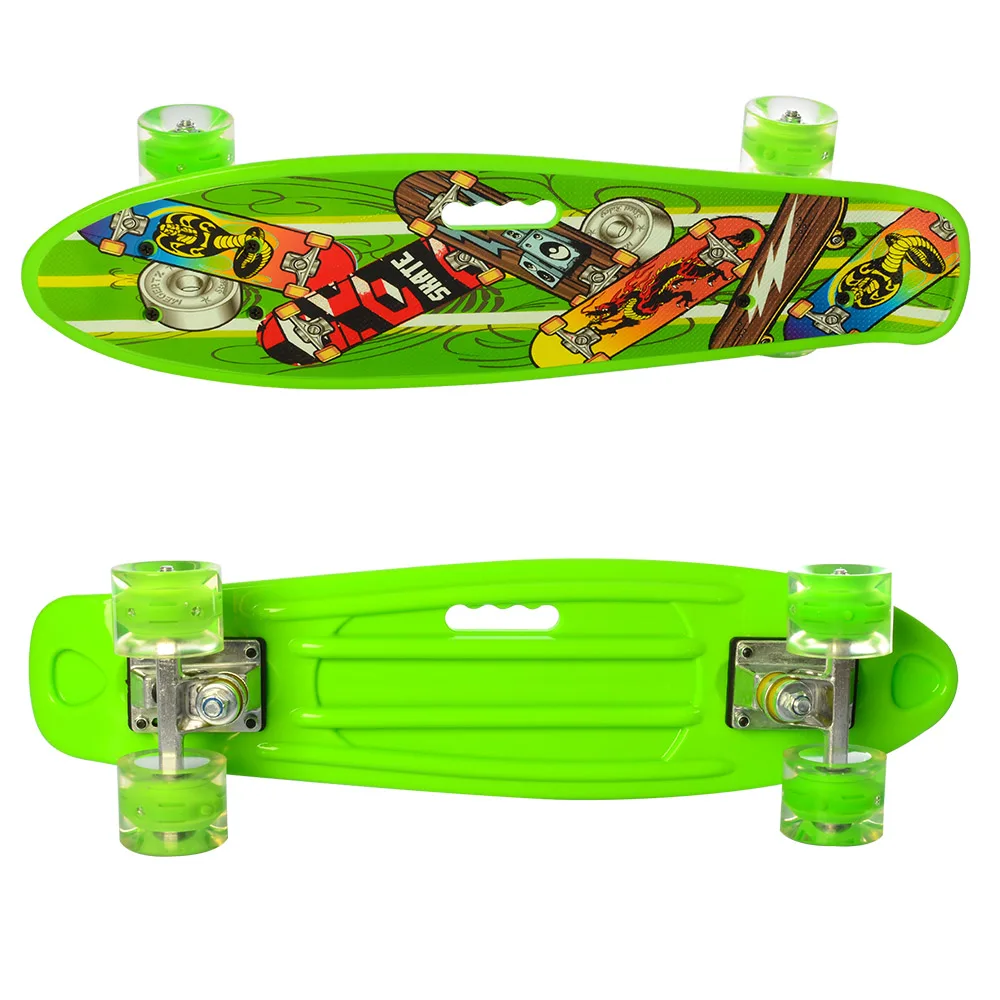 Скейт пенні борд Profi MS 0749-6 зелений