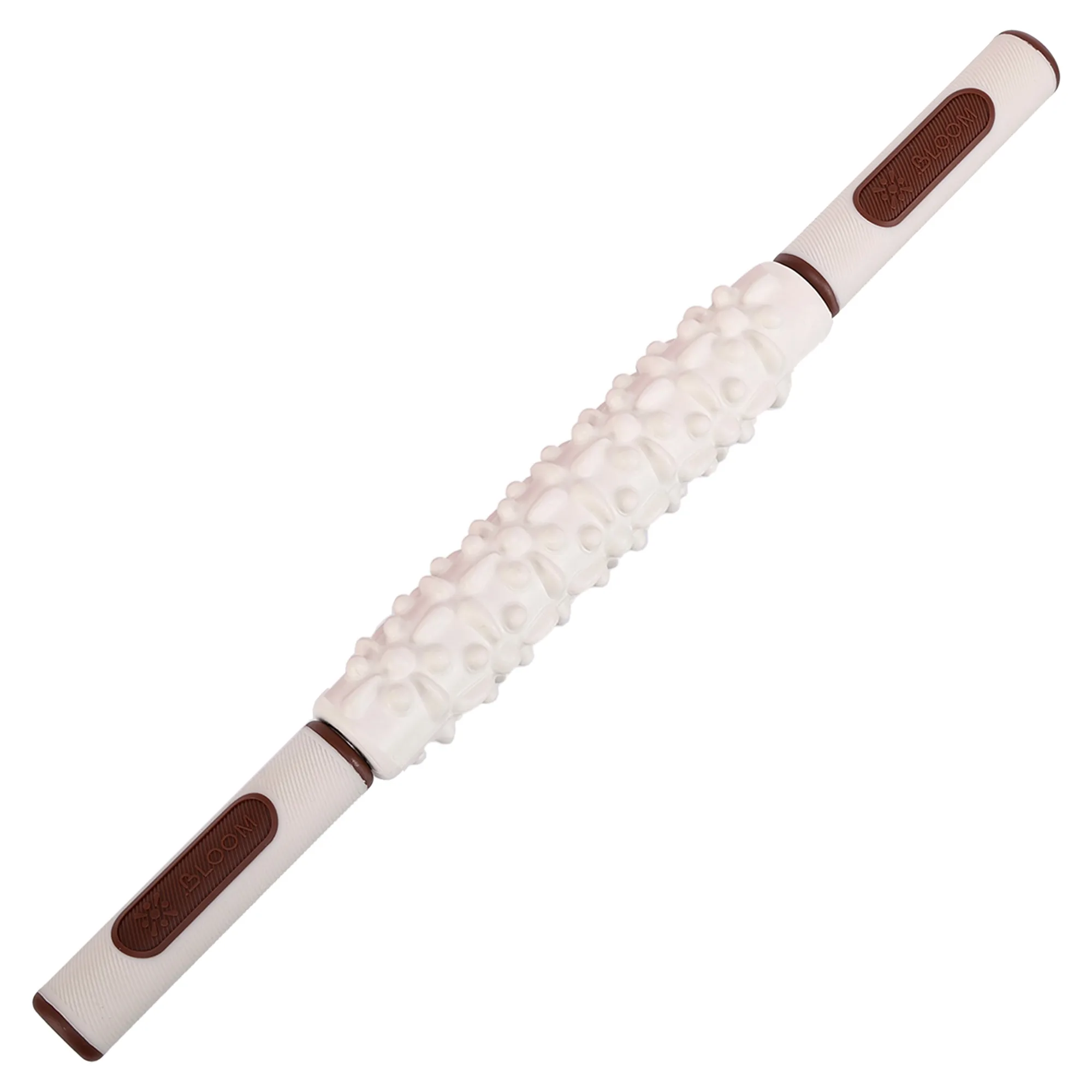 Масажер-палиця роликовий антицелюлітний MASSAGE BAR BLOOM бежевий