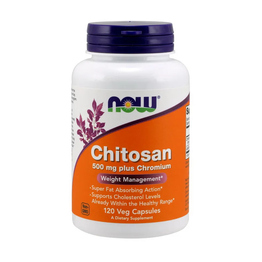 Chitosan 500 мг plus Chromium - 120 капсул