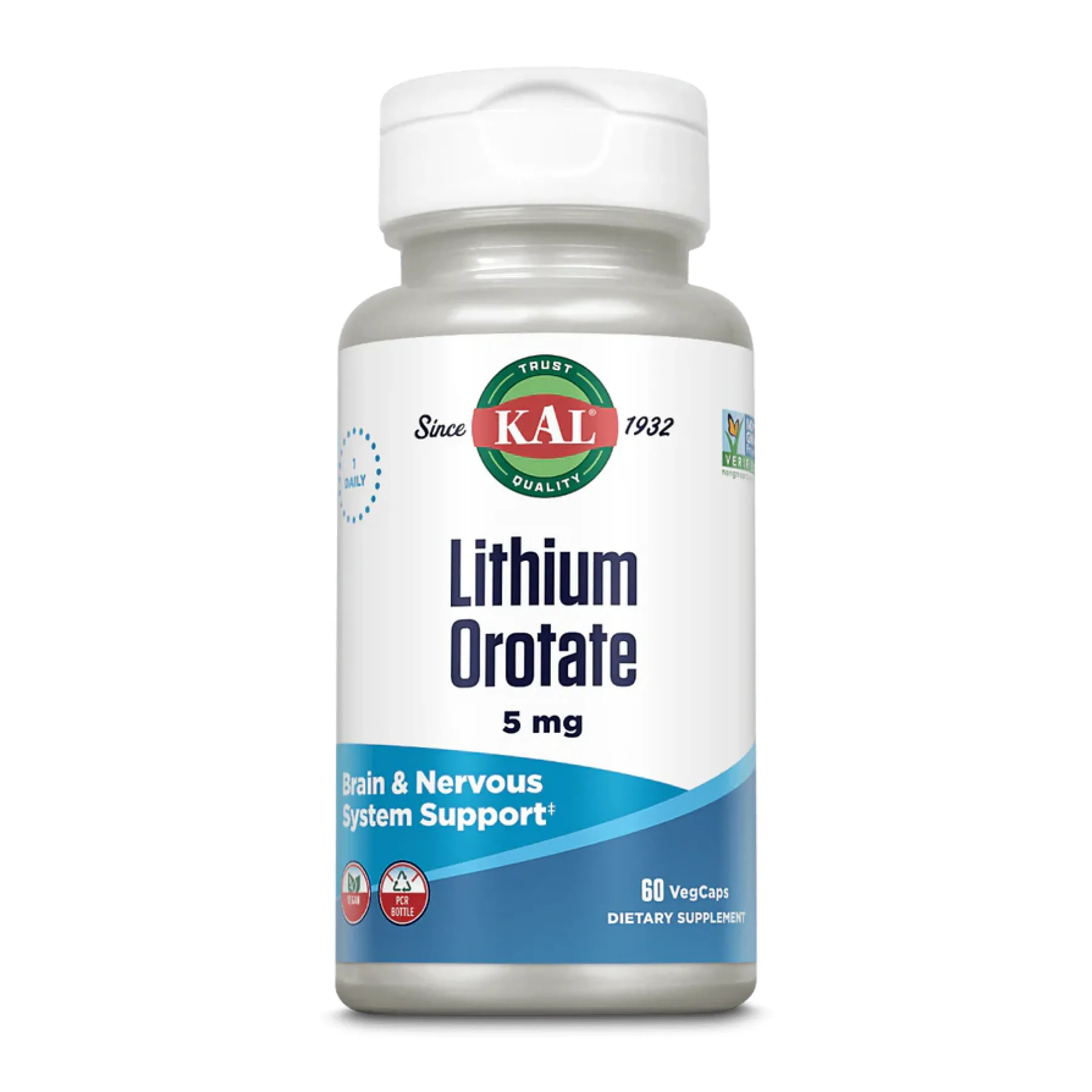 Lithium Orotate 5 мг - 60 капсул