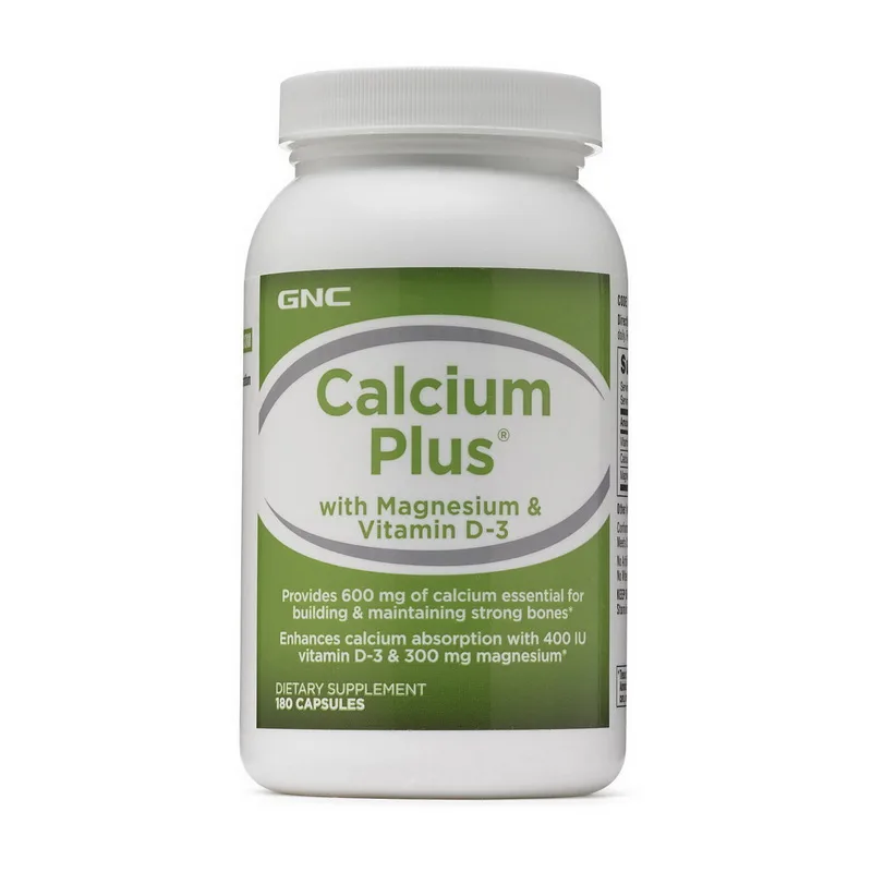 Calcium Plus 1000 with Magnesium & Vitamin D-3 - 90 капсул