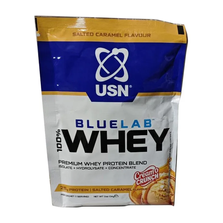Blue Lab 100% Whey Premium Protein - 34 г солений карамель