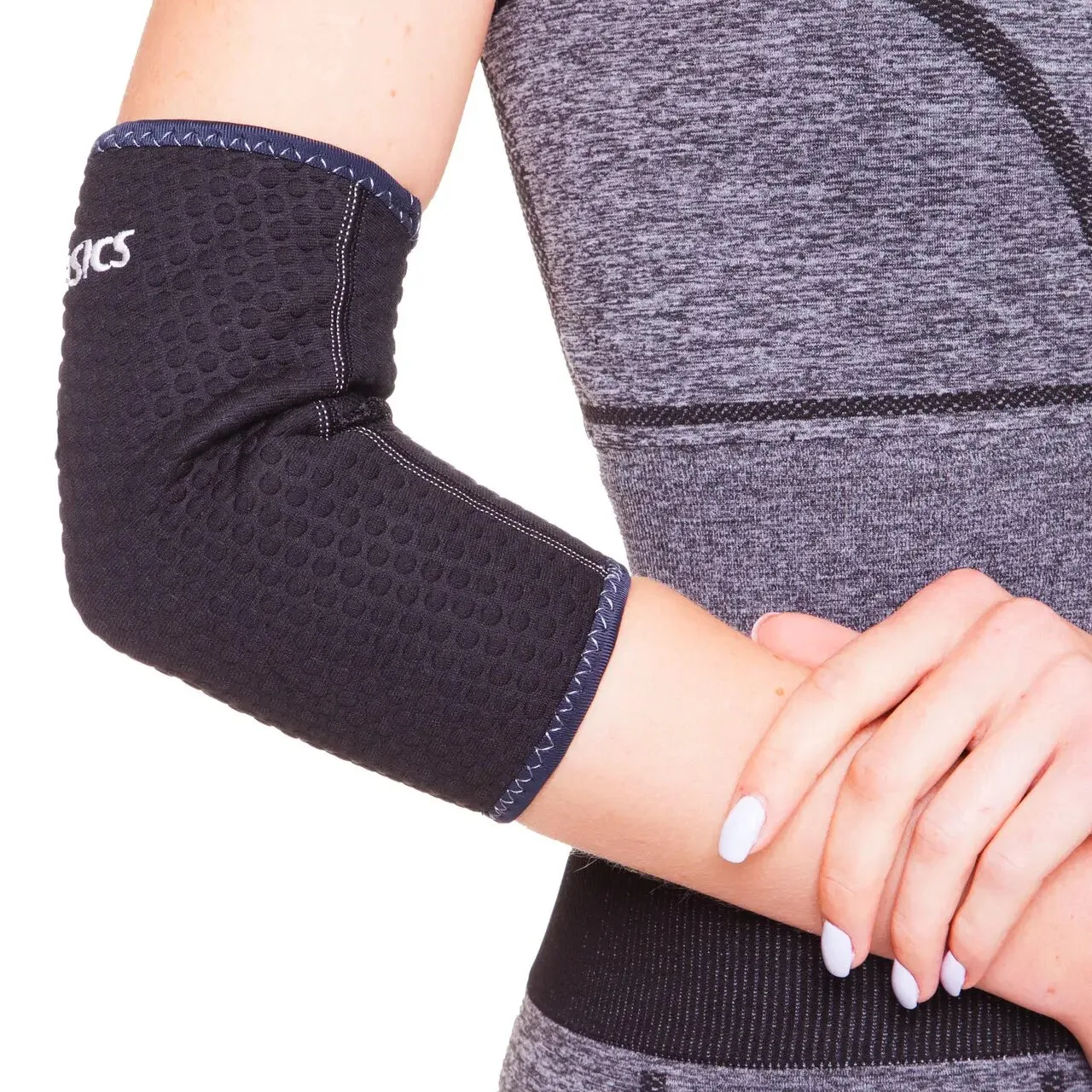 Налокітник неопреновий ASIC 1 шт чорний M