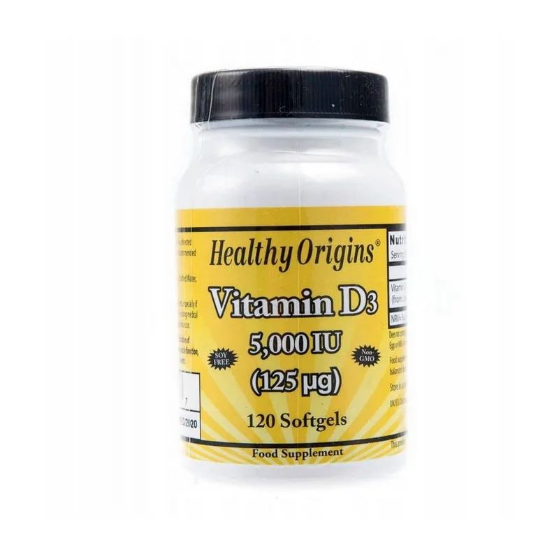 Vitamin D3 5000 IU - 120 софтгель