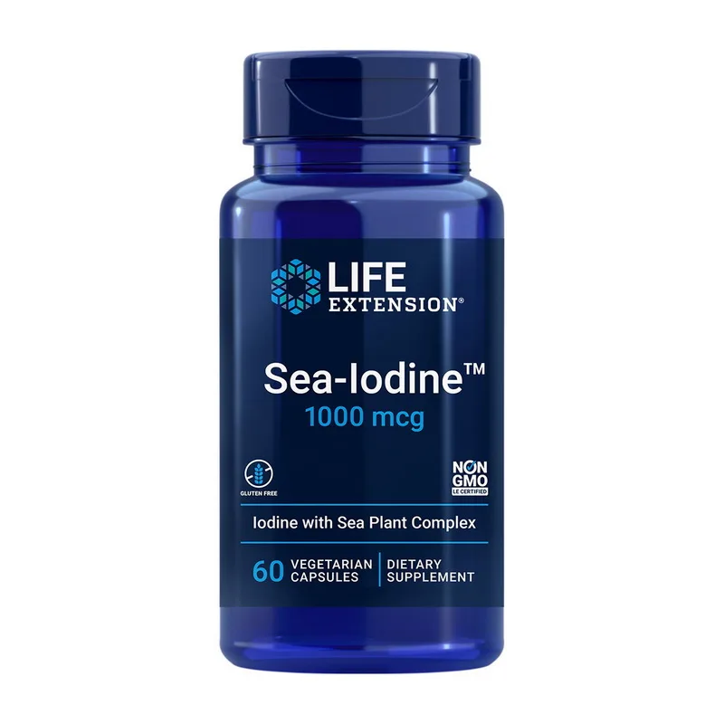 Sea Iodine - 1000 мкг 60 вегетаріанських капсул