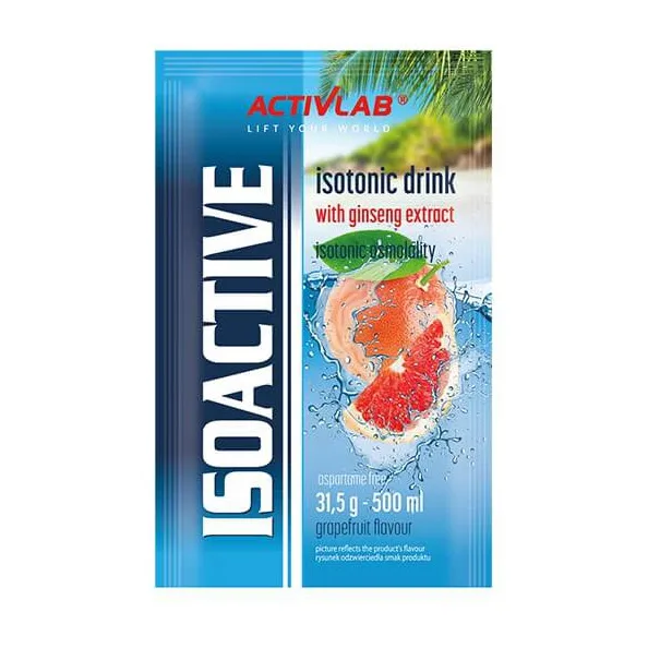 Isoactive Isotonic Drink - 31,5 г Грейпфрут