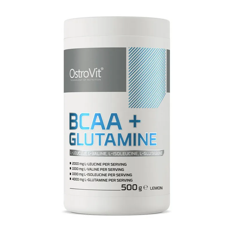 BCAA+Glutamine - 500 г помаранчевий