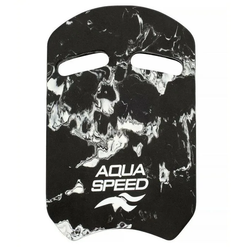 Доска для плавания Aqua Speed SWIRL PULLBUOY 61245 чёрный, белый универсальный 43х28х3,6 см 162-05 (оригинал)