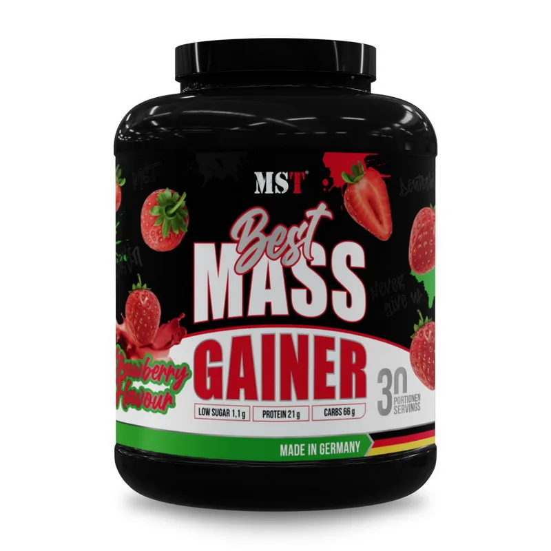 Best Mass Gainer - 3 кг полуниця