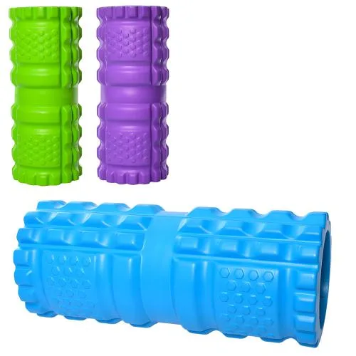 Роллер для занять йогою та пілатесом синій