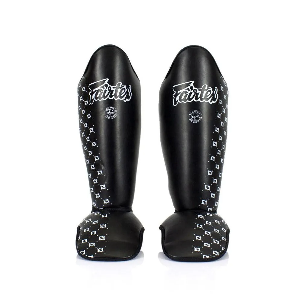 Захист гомілки та стопи Fairtex SP5 Shin Pads Black M