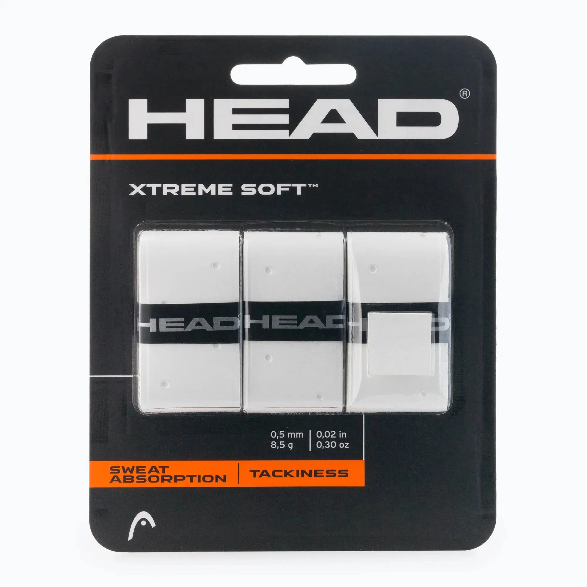 Намотки HEAD Xtremesoft Grip Overwrap 285-104 білий (3 шт) (оригінал)