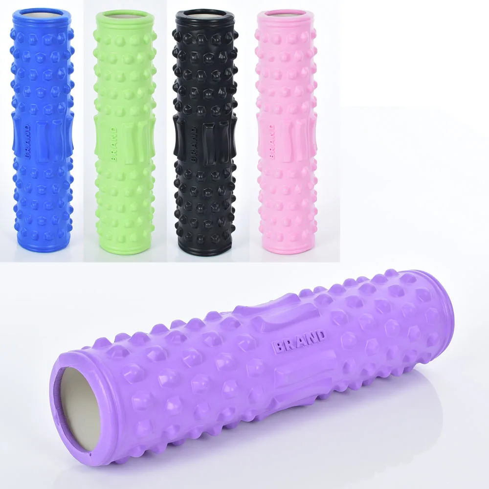 Ролер для занять йогою та пілатесом 45 см*10 см GRGR0857-15 Синій