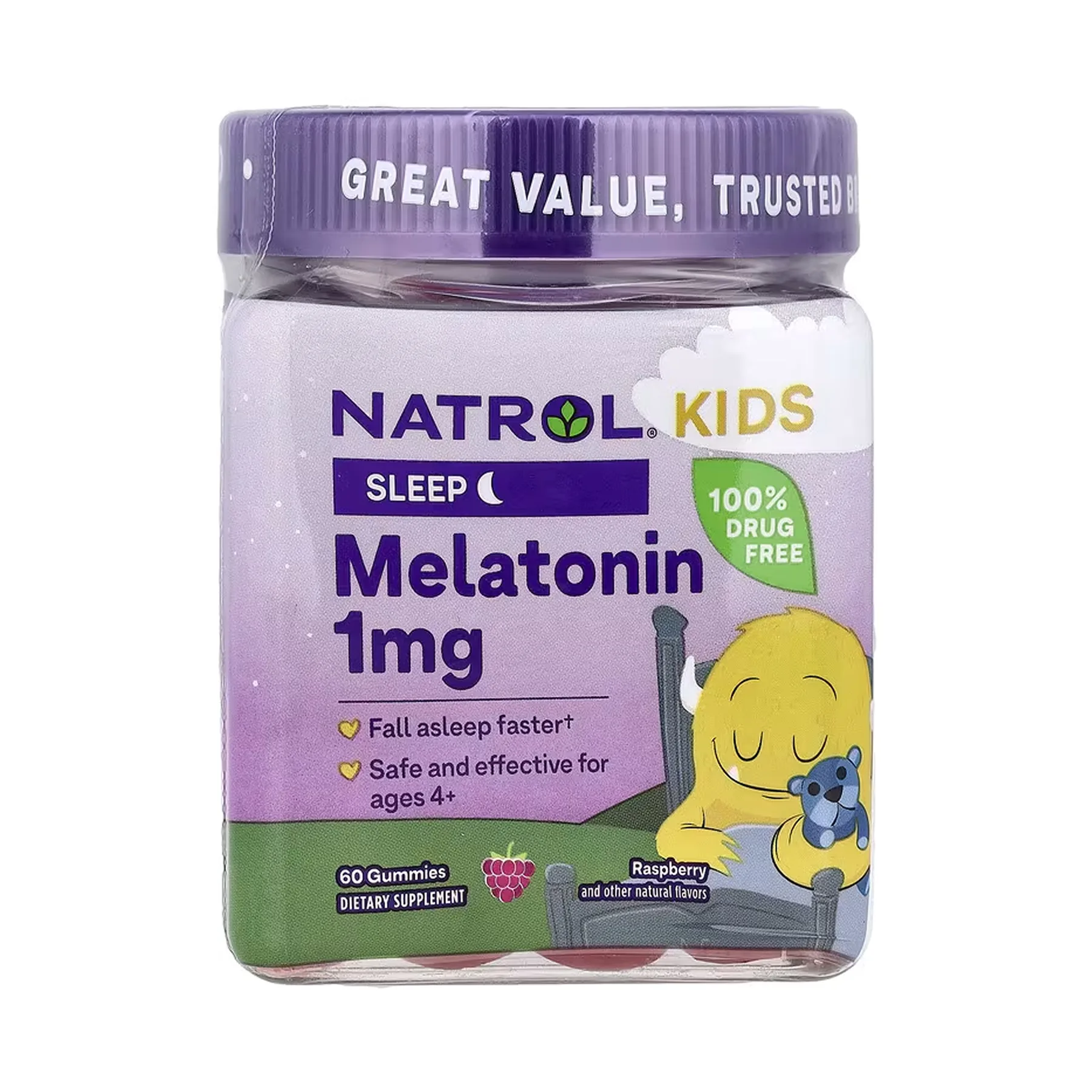 Kids Melatonin 1 мг - 60 жуйок