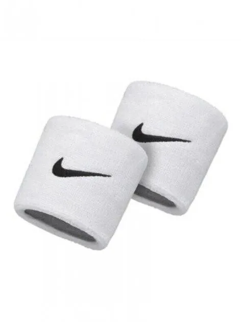 Напульсник Nike SWOOSH WRISTBANDS 2 PK белый N.NN.04.101.OS (оригинал)