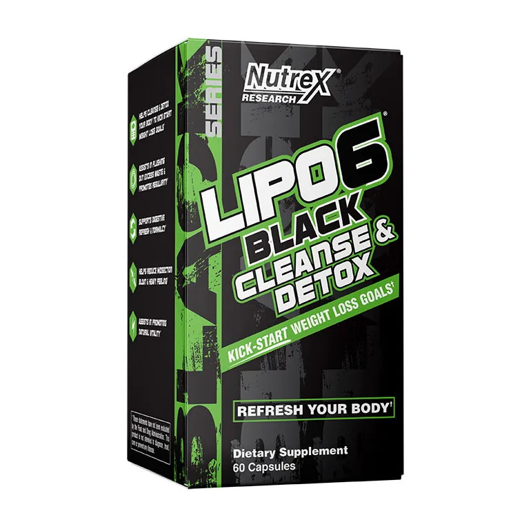Lipo 6 Black Clean & Detox - 60 капсул