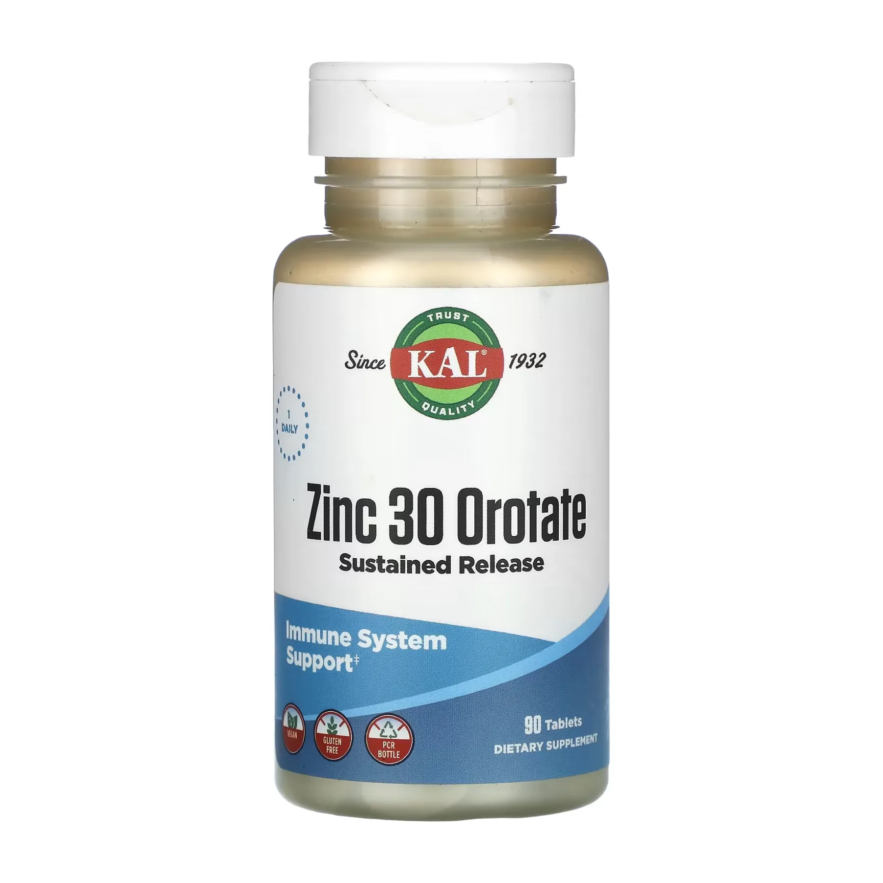 Zinc 30 Orotate Sustained Release - 90 таблеток