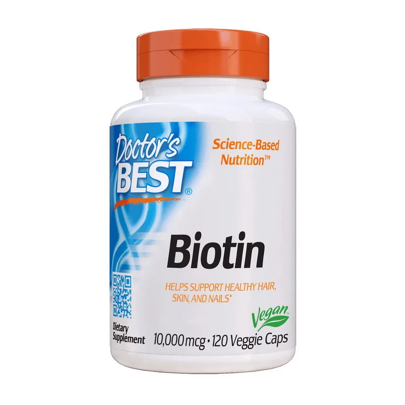 Biotin 10,000 мкг - 120 капсул
