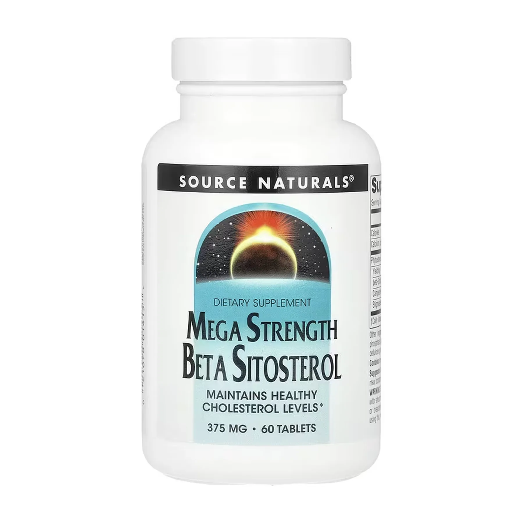 Beta Sitosterol Mega Strength 375 мг - 60 таблеток