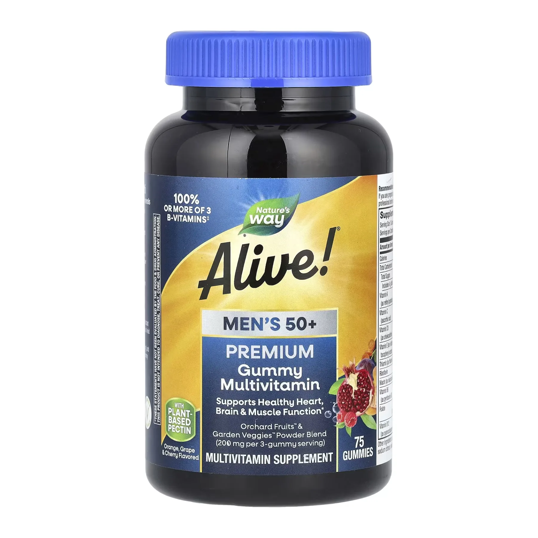 Men's 50+ Premium Multivitamin - 75 жуйок