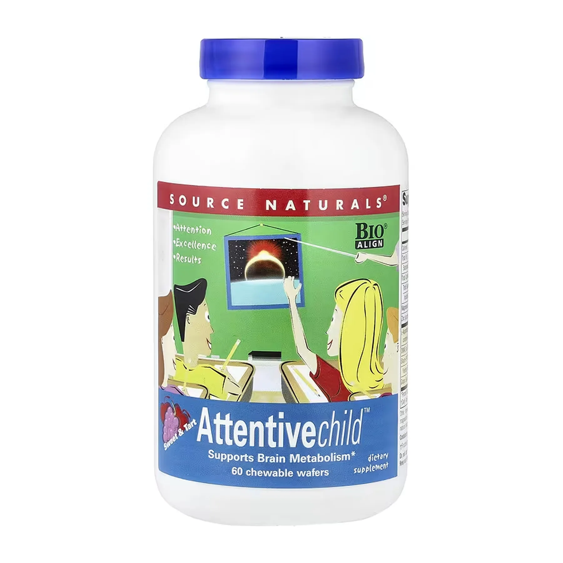 Attentive Child™ Fruit - 60 вафель