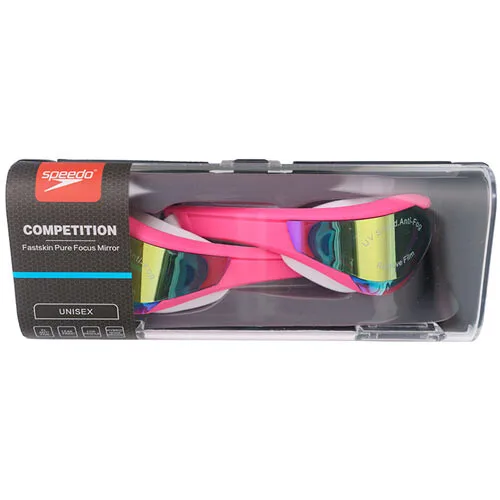 Окуляри для плавання Speedo Fastskin Pure Focus Mirror рожевий універсальний 7-081028W/P