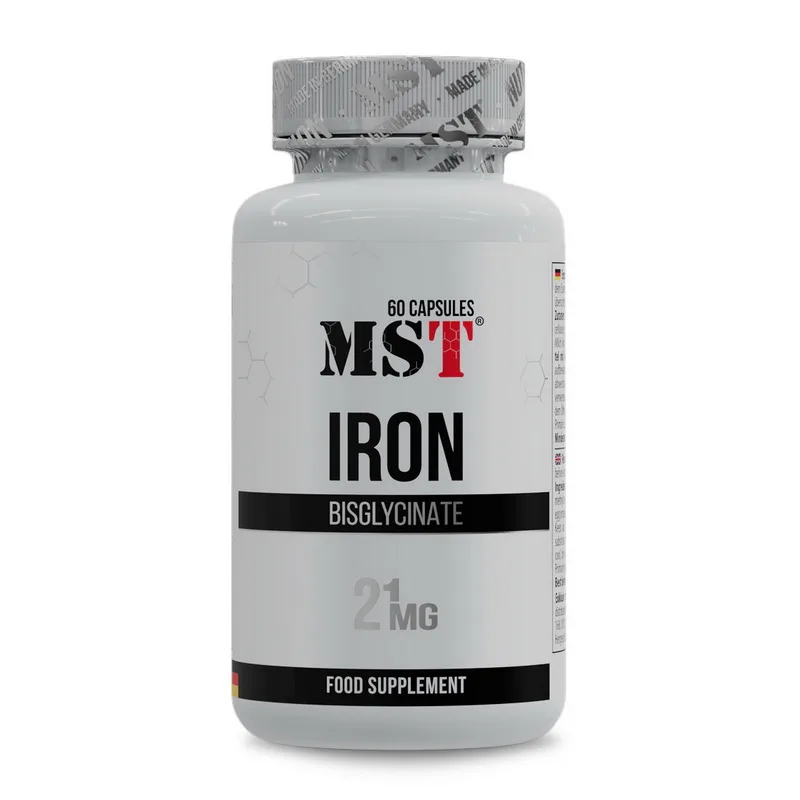 Iron Bisglycinate 21 мг - 60 капсул