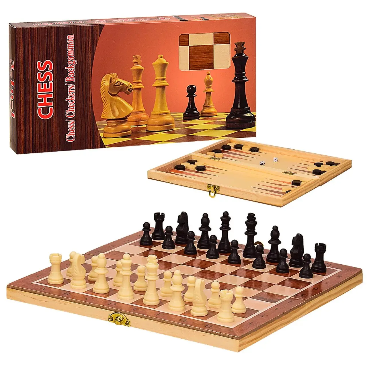 Шахи дерев'яні S3031