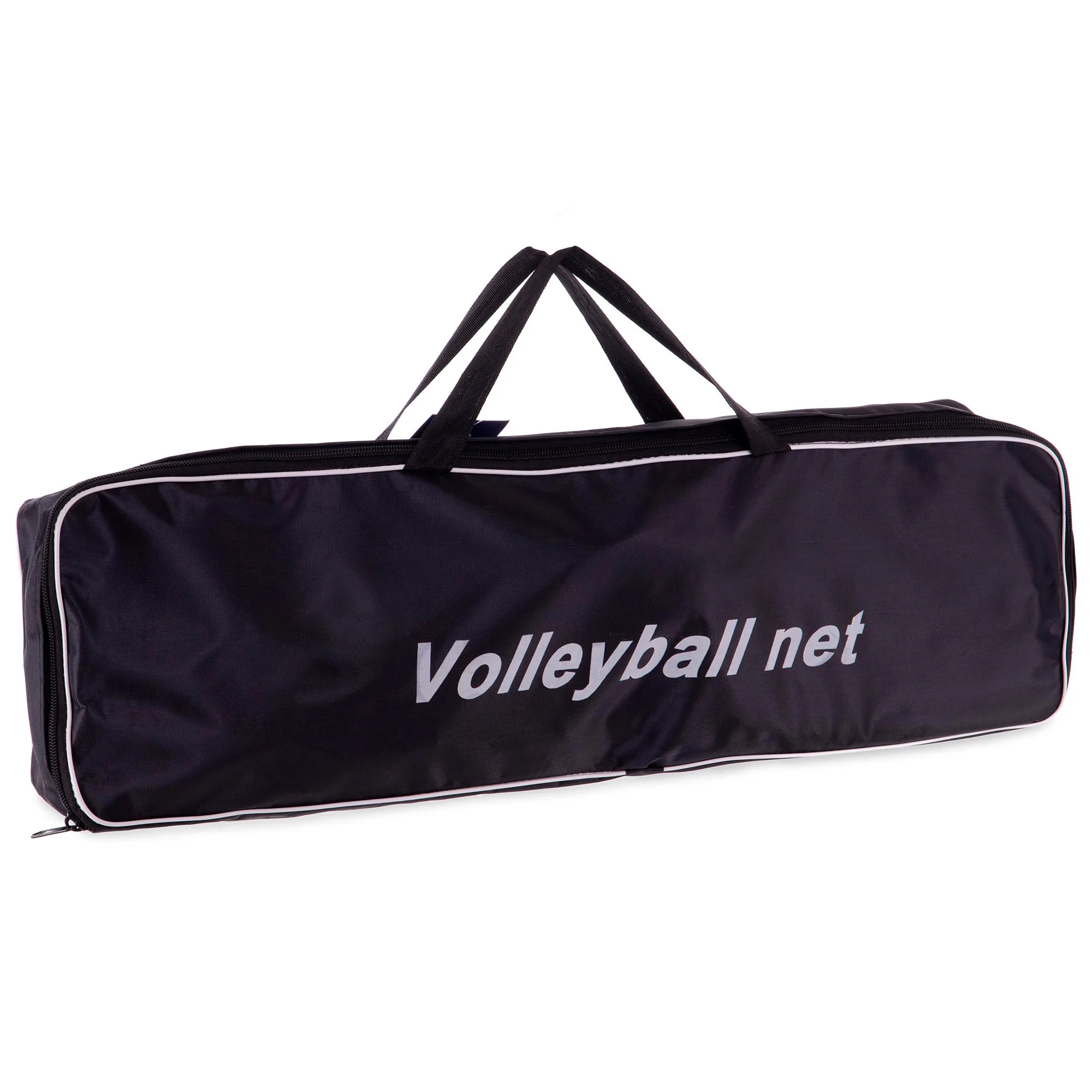 Volleyball Net MIK 9.5x1.0 m Black-White