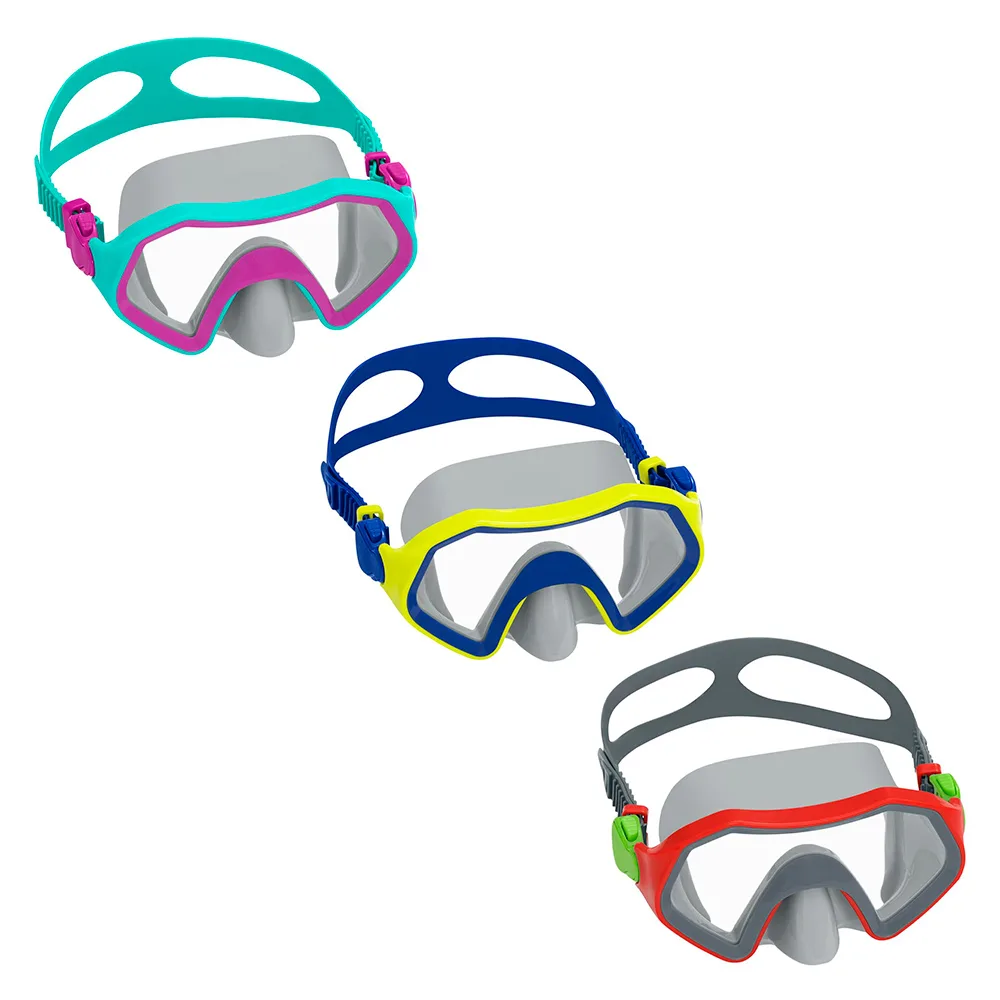 Маска для плавання BESTWAY 7+ 22049 синій-жовтий