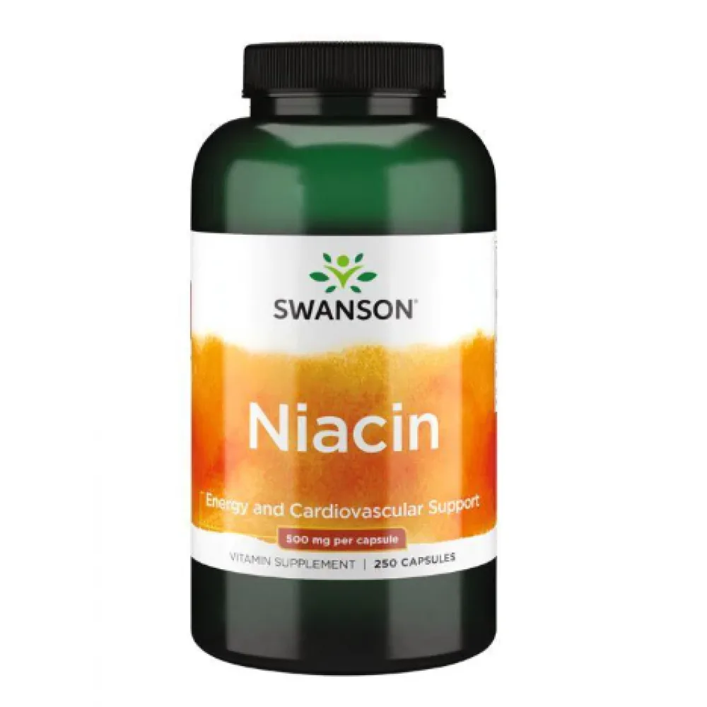 Niacin 500 мг - 250 капсул