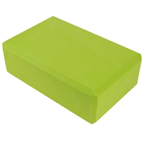 Блок для йоги 175 г 23х15х7,5 см - салатовий